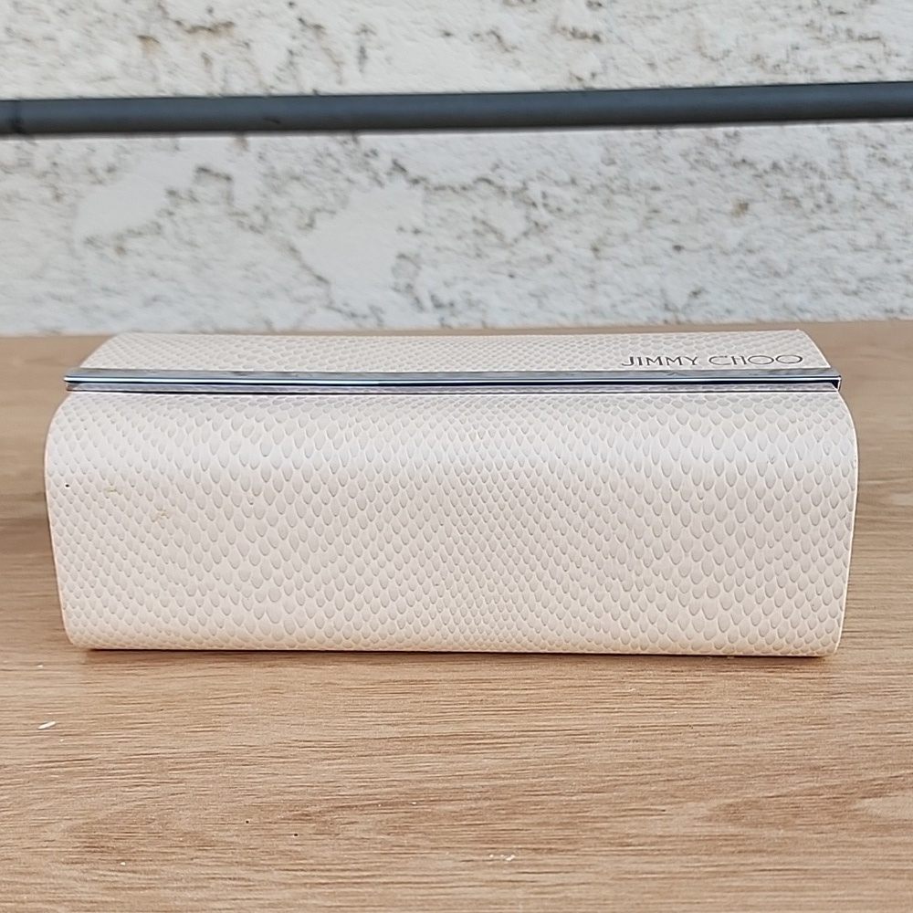 Jimmy Choo Snakeskin Sunglass Case - Picture 5 of 8
